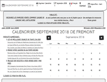 Tablet Screenshot of calendrier-septembre.com